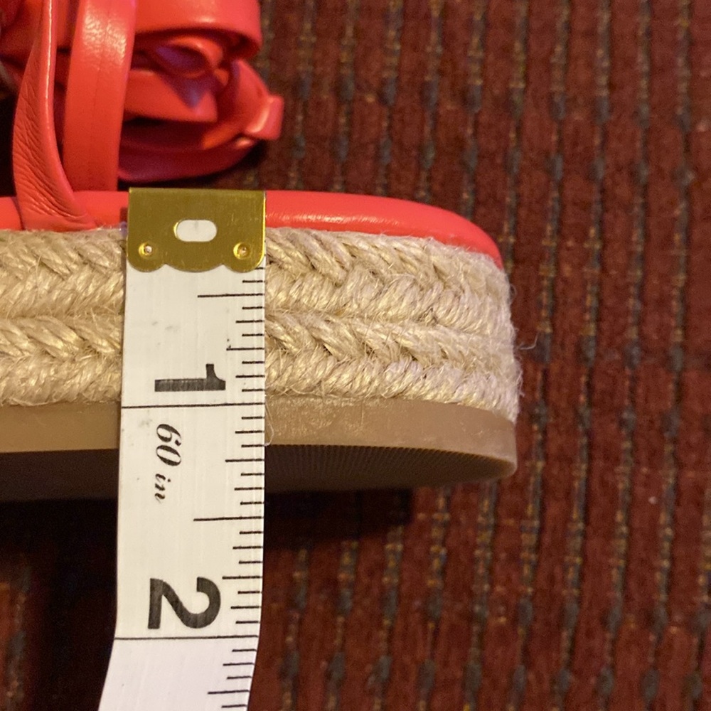***NWOT*** NINE WEST “MONEE 3” ESPADRILLE WEDGE SANDALS SIZE 9M - Picture 7 of 9